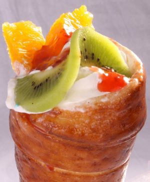 Conical chimney cake