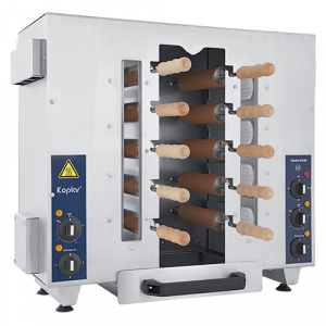 KP10E chimney cake oven for 10 baking rolls 1