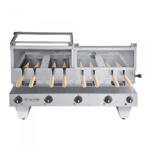 KPH8E chimney cake grill for 8 baking rolls 1